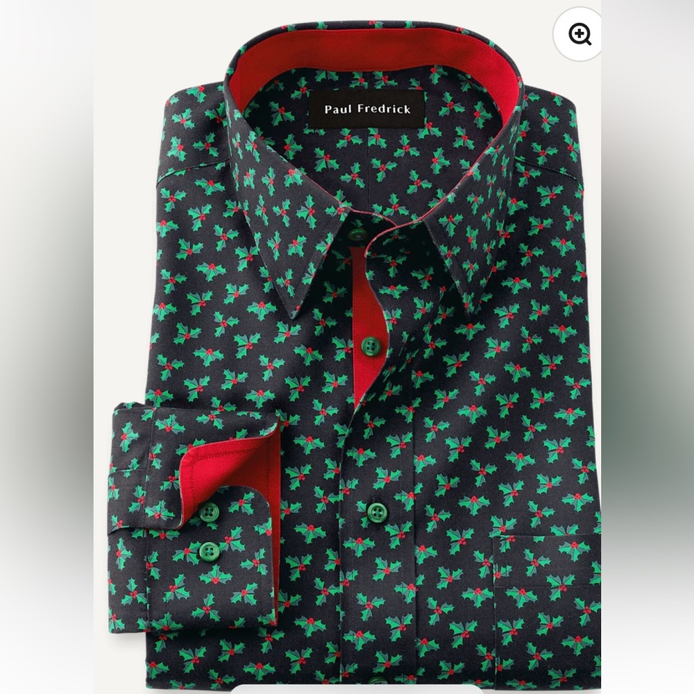 Paul Frederick Holly Dress Shirt